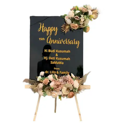 Papan Bunga Akrilik Tlogobulu